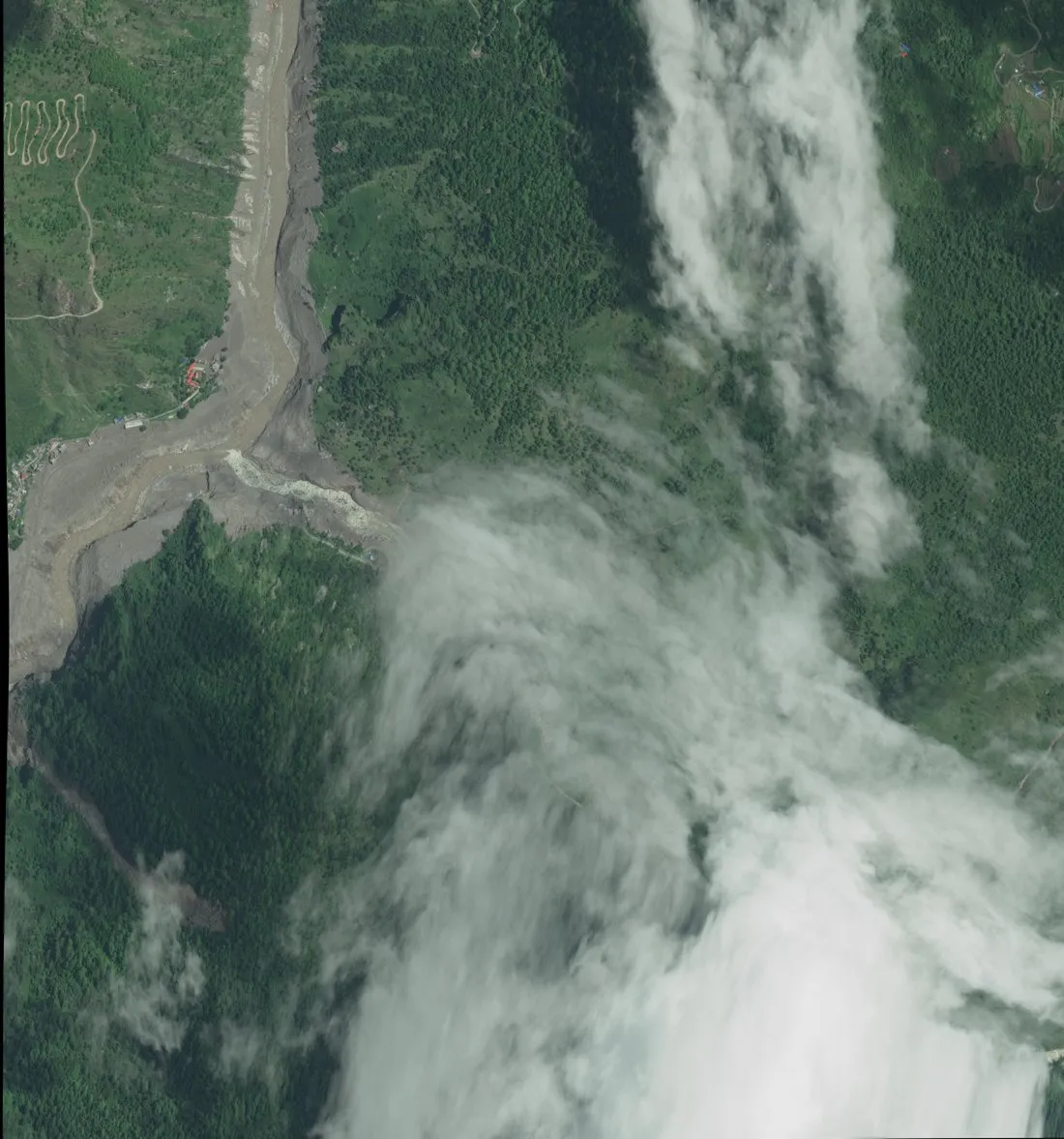 Syabrubesi after the 2026 Bhote Koshi flood