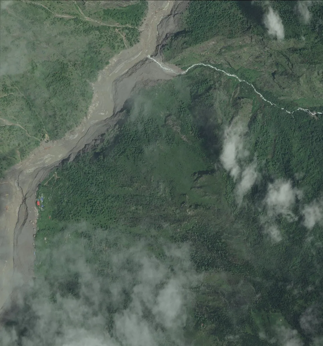Timure village after the 2026 Bhote Koshi flood