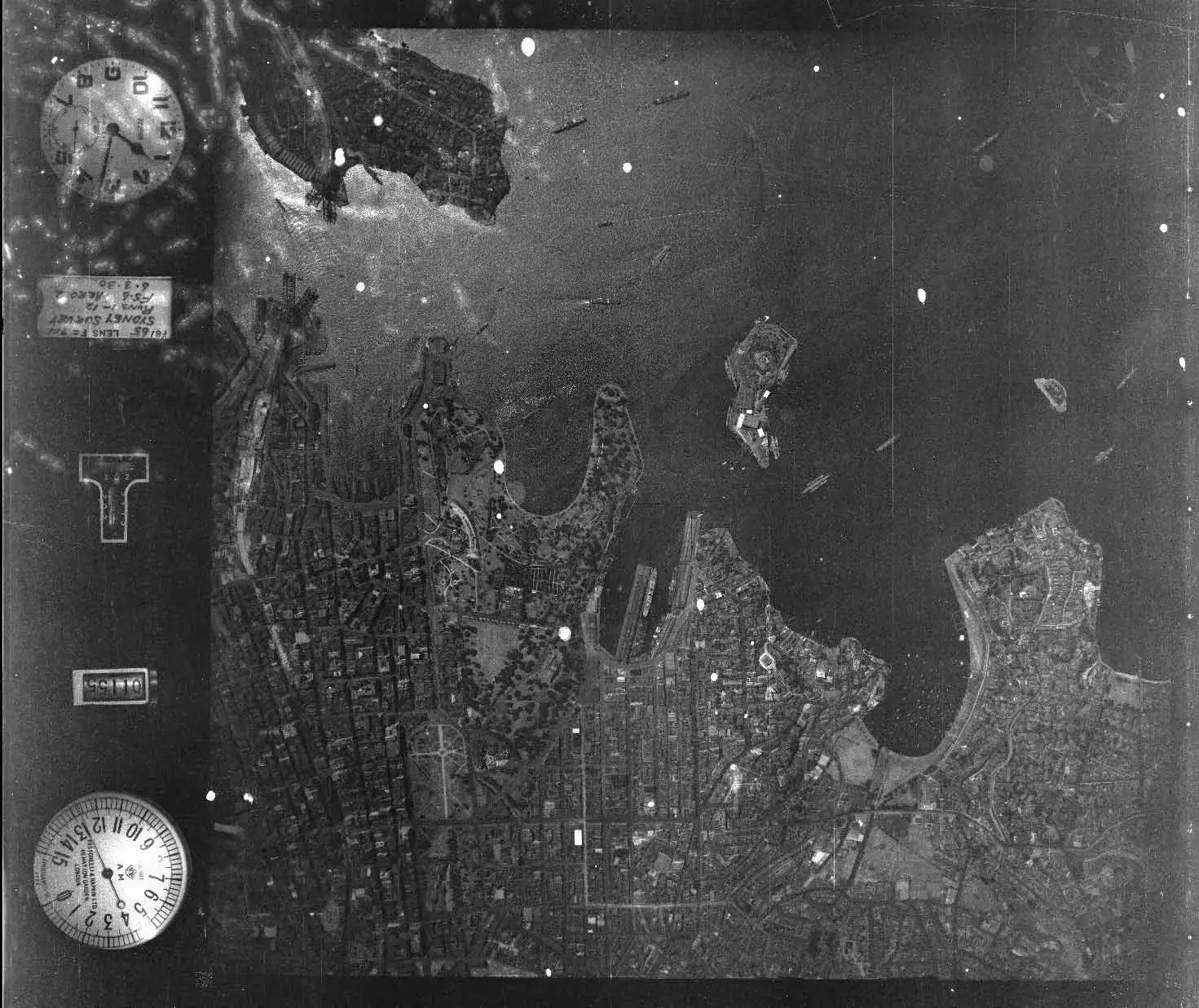 Historical satellite imagery comparison of Australian landscape over decades